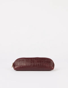O My Bag Etui Klein Donkerkersrood