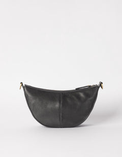 Leo Twisted Handle Tas Zwart
