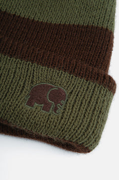 Montcabrer Beanie Khaki/Coffee