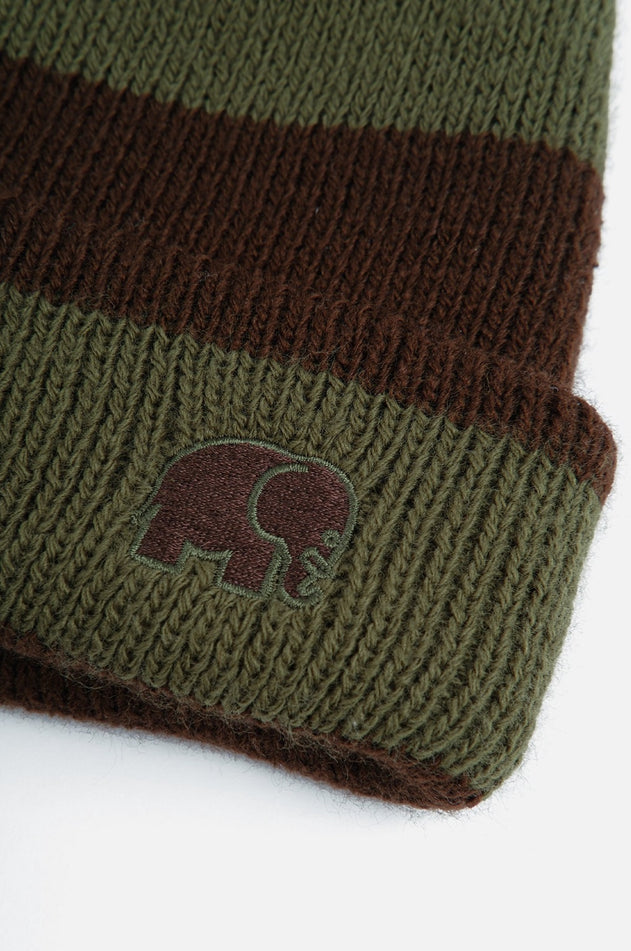 Montcabrer Beanie Khaki/Coffee