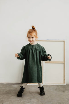 Kids' Žemyna Linen Dress