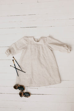 Kids' Žemyna Linen Dress