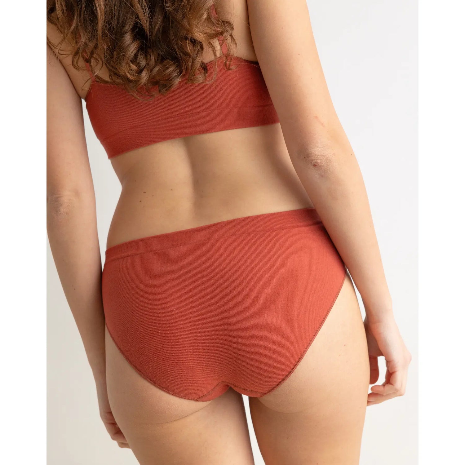 Clotsy Brand Semi High Rise Panties Tile