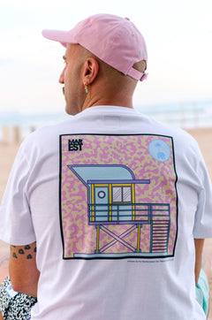Antonyo Marest x Trendsplant Art Hut T-shirt Wit
