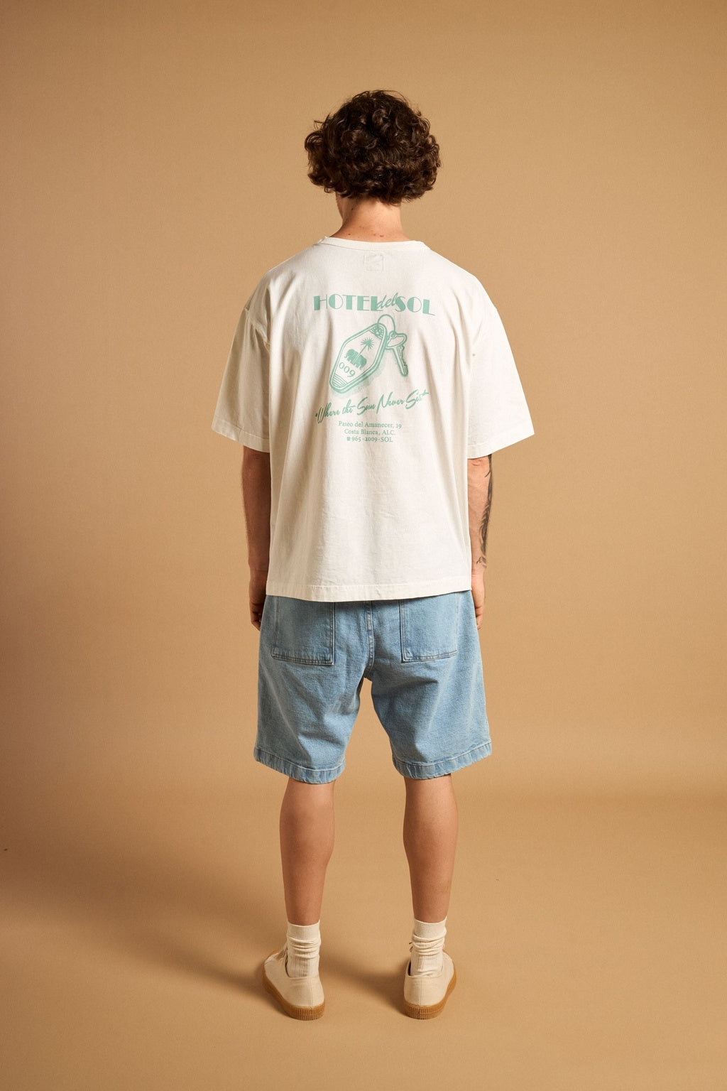 Trendsplant x Antonyo Marest Sleutelhanger Heavy T-Shirt Foam White