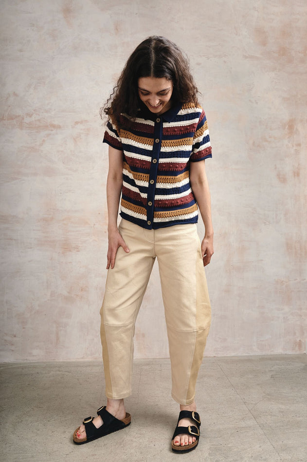 Clara Organic Cotton Cardigan Multicolor