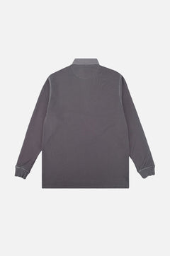 Polo Sweater Pewter Grey