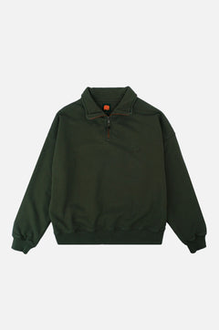 Zip Sweater Kombu Green