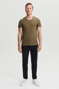 Henri Organic Cotton T-Shirt Khaki