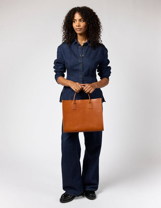 Jackie Tas Cognac Bruin