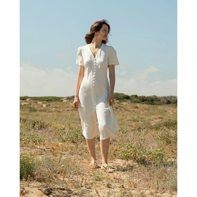 Macarella Dress White