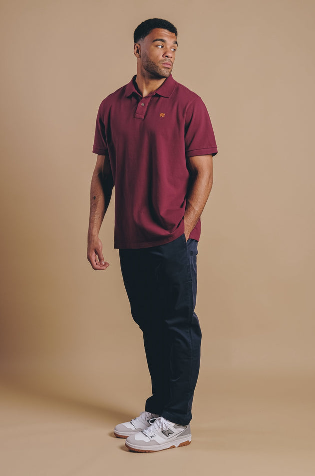 Essential Polo Burgundy