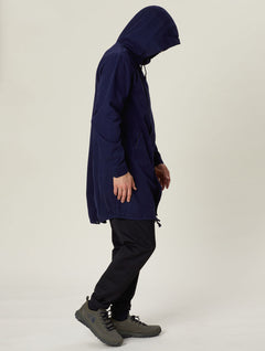 Maxi Anorak Ink Blue