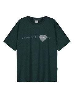 Kivi T-shirt Zeegroen