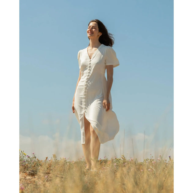 Macarella Dress White