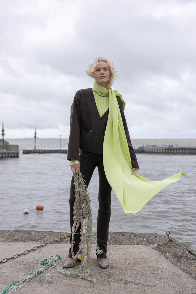 Via 100% Merino Scarf Limone