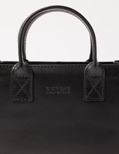 Jackie Classic Leather Mini Bag Black