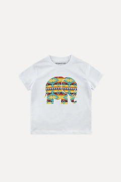 Kinder Navajo T-shirt Wit