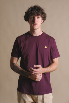 Essential T-shirt Wine Red