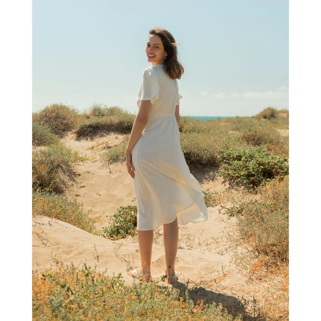 Macarella Dress White