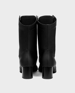 High Cactus Leather Boots Black