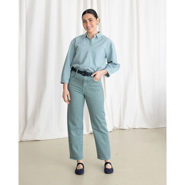 Nuria Jeans Aquamarine