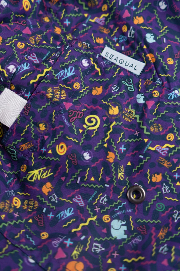 Dogtown Swim Trunks Purple