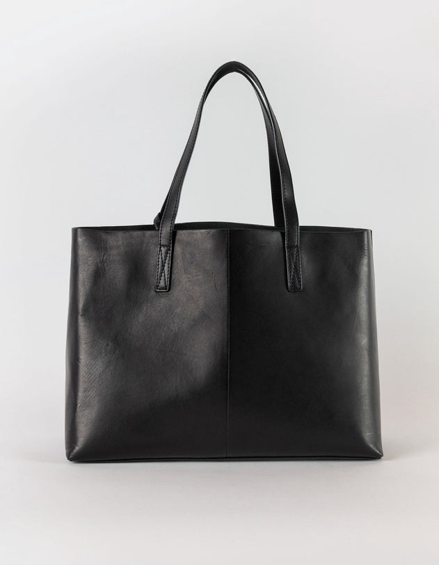 Sam Classic Leather Shopper Bag Cognac