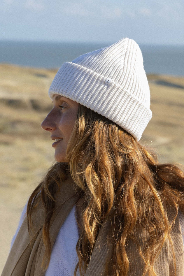 Rotondo Merino Hat White