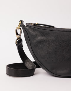 Leo Bag Soft Grain Leather Black