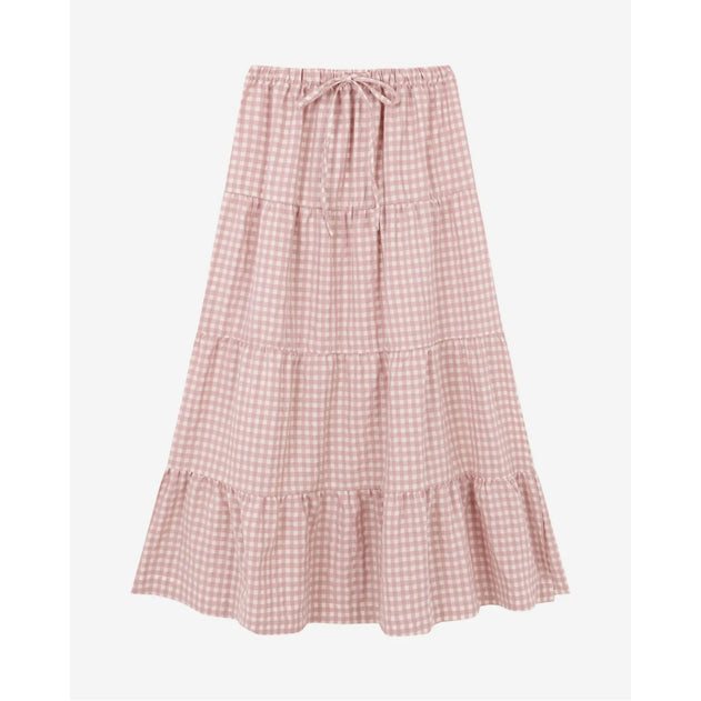 Breeze Skirt Pink Gingham