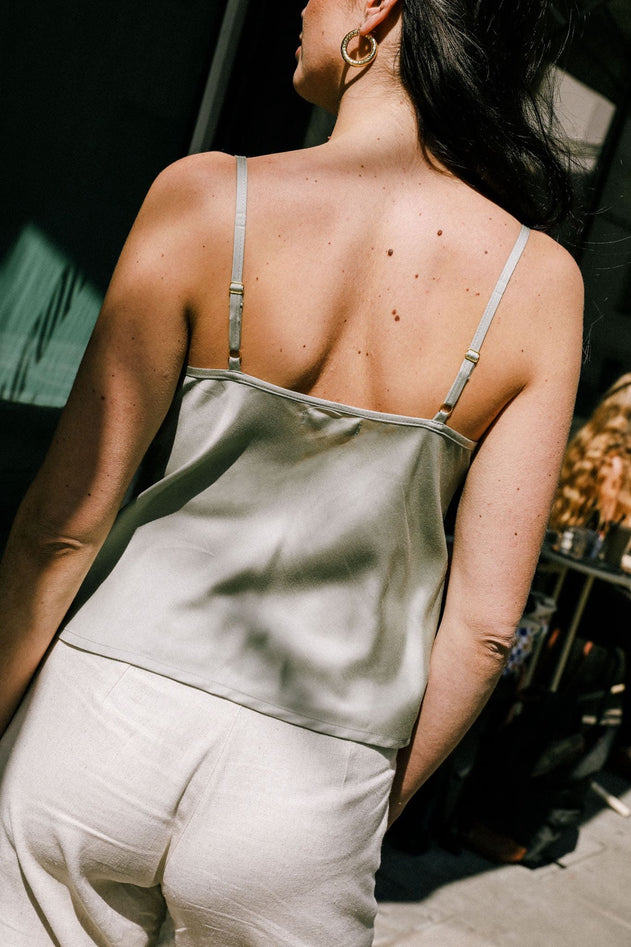 Narcisse Top Sage Green