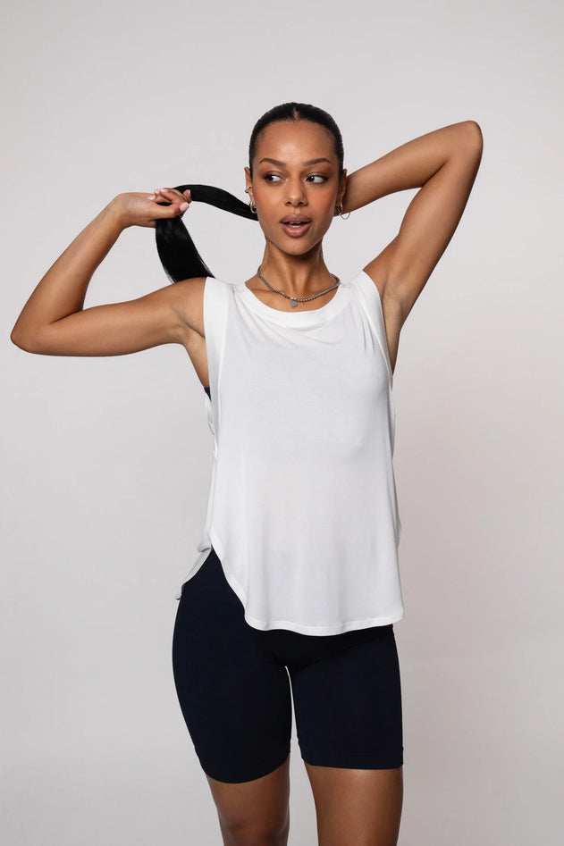 Practice Tank Top White