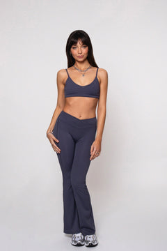 Utopie Flare Pants Navy