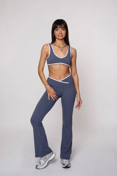 Ace Flare Pants Storm Blue