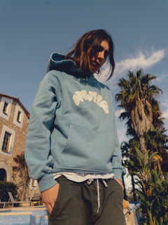 Bubble Hoodie Denim