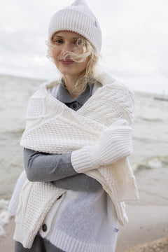 Rotondo Merino Hat White