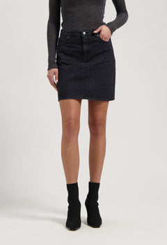 Audry Mini Skirt Black Dip