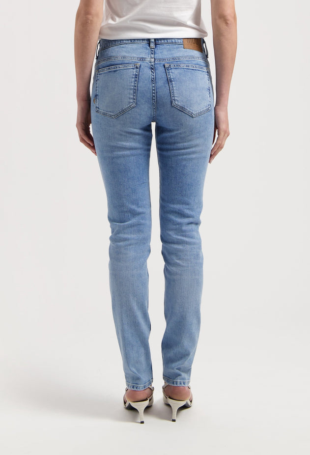 Skyler Mid Skinny Jeans Original Stone