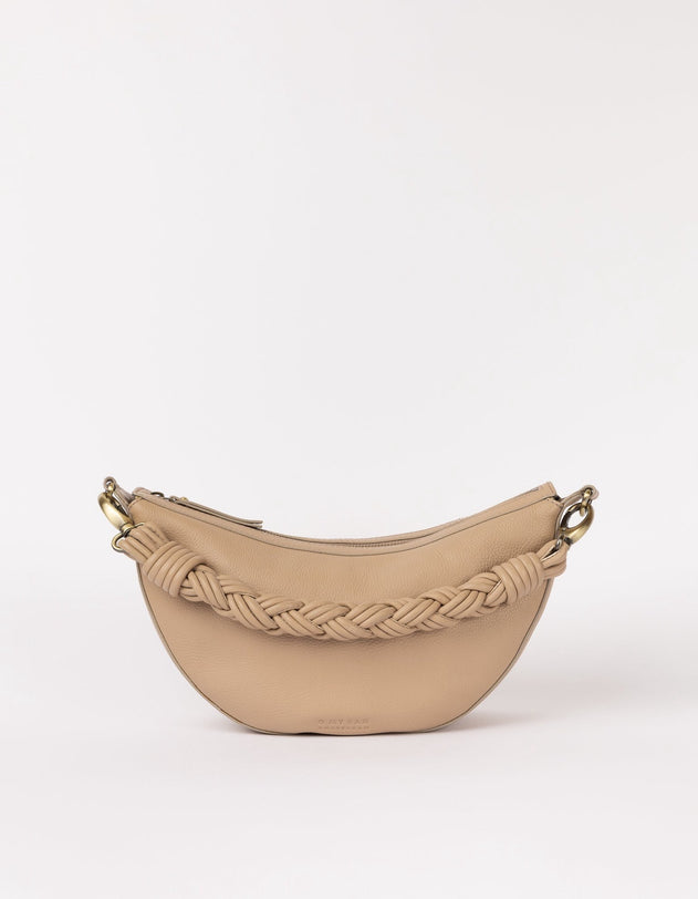 Leo Twisted Handle Tas Zand