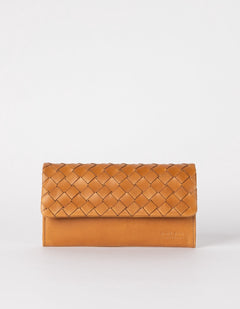 Pau's Pouch Cognac Woven Classic Leather