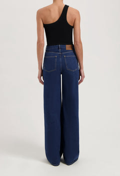 Sara High Loose Jeans Stone Indigo