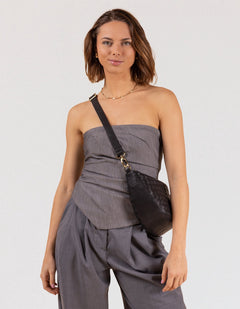 Leo Tas Woven Black