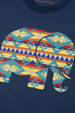 Kinder Navajo T-shirt Trendsplant Blue