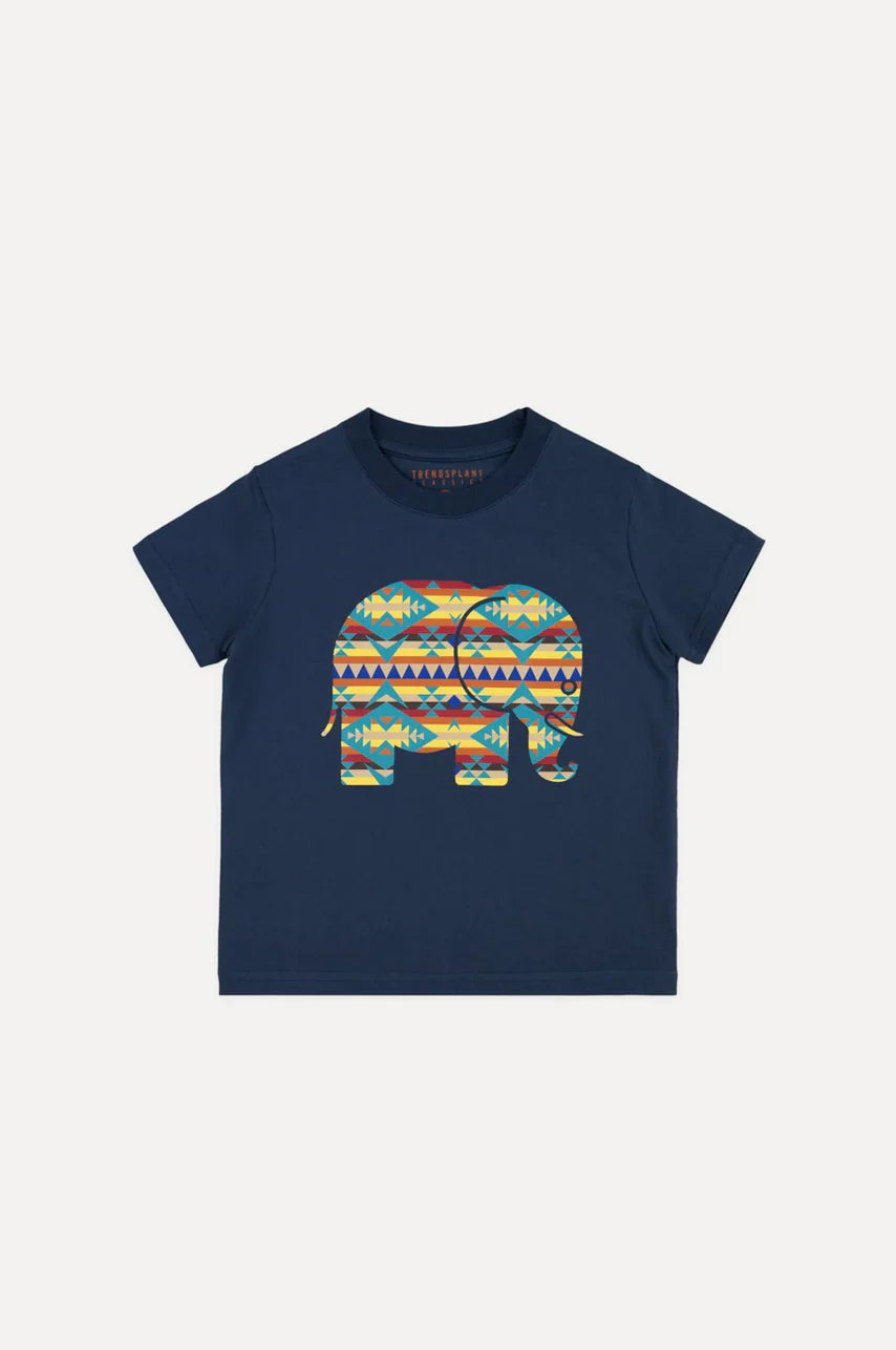 Kinder Navajo T-shirt Trendsplant Blue