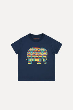 Kinder Navajo T-shirt Trendsplant Blue