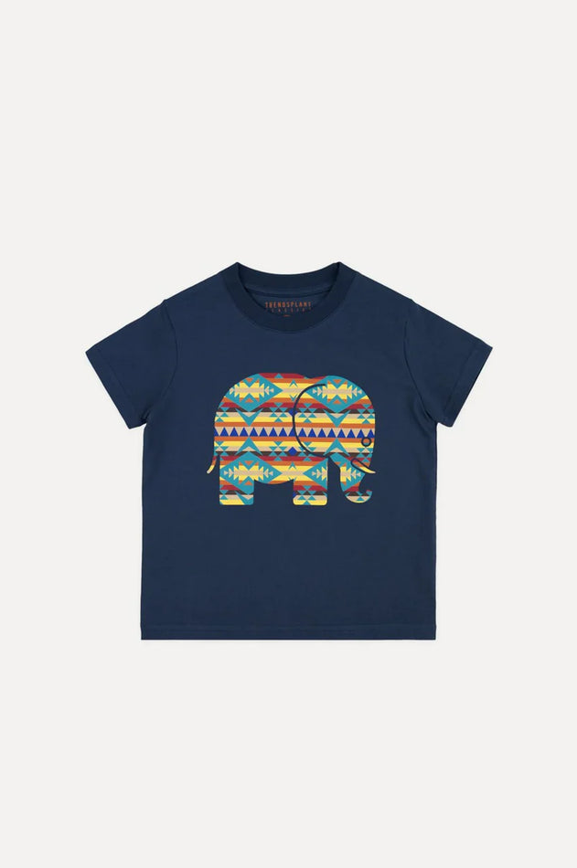Kinder Navajo T-shirt Trendsplant Blue