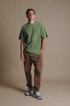 Fafe Pigment T-Shirt Forest Green