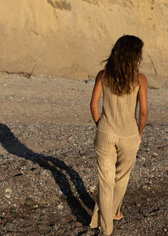 Sole Linen Beach Pants Sand