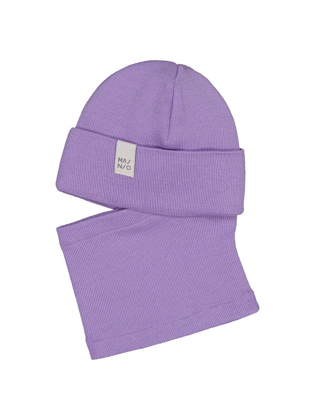 Kids' Fisherman Merino Balaclava Lilac